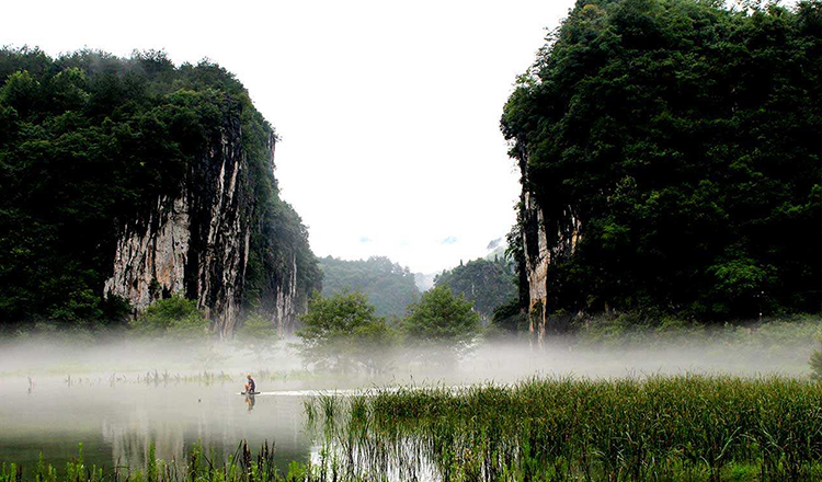 婁底漣源湄江風景區(帶你領略喀斯特地貌的峻險奇)