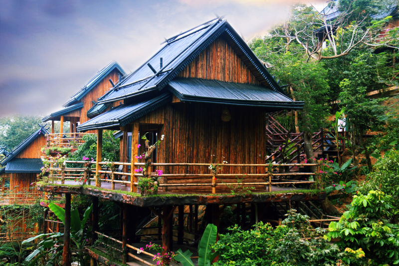 海南非物质文化遗产 保亭槟榔谷兰花客栈(含双人5a景区槟榔谷门票