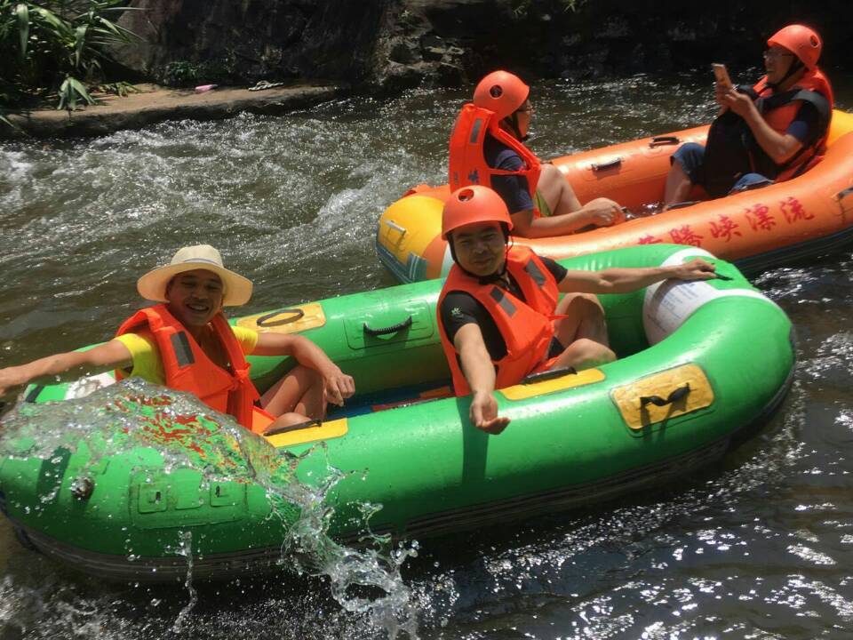 清远英德飞霞碧溪漂黄腾峡之旅