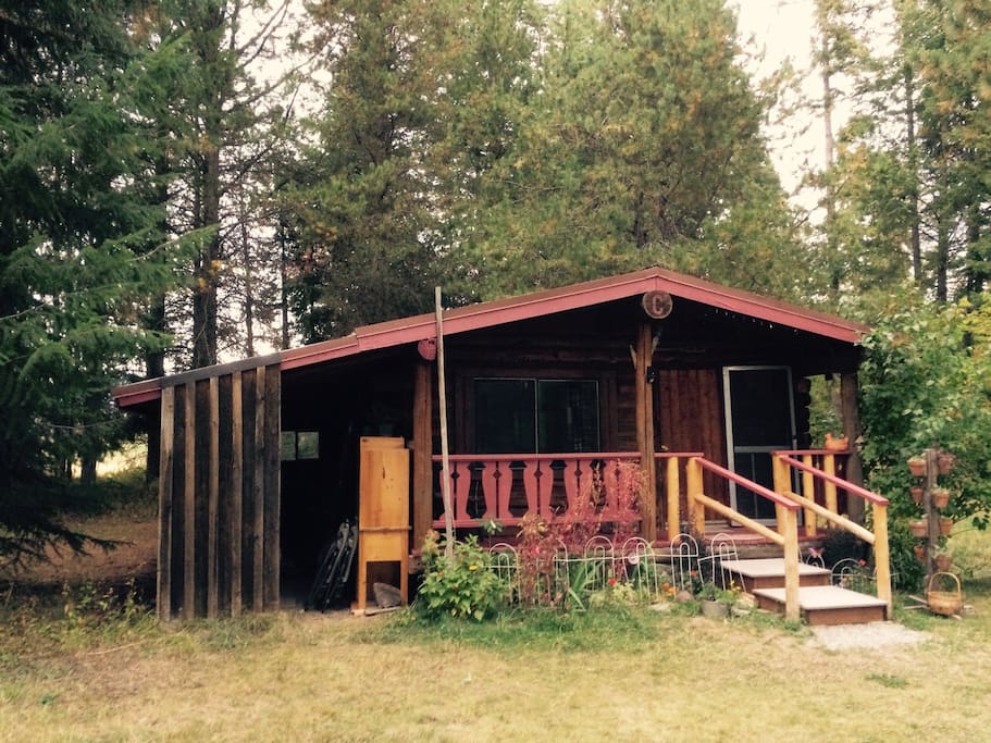 cabin in the pines