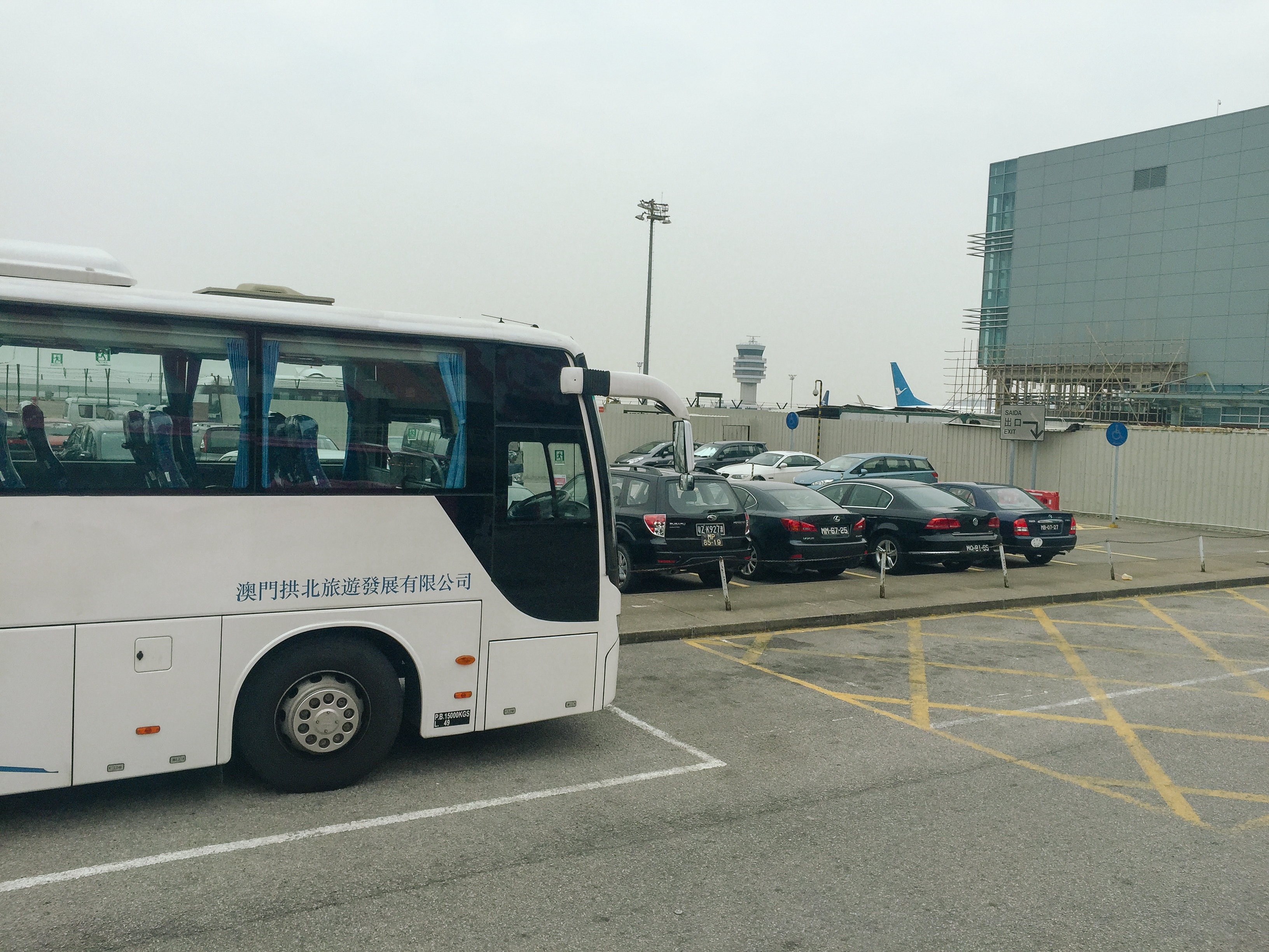 从澳门机场到十六浦索菲特酒店