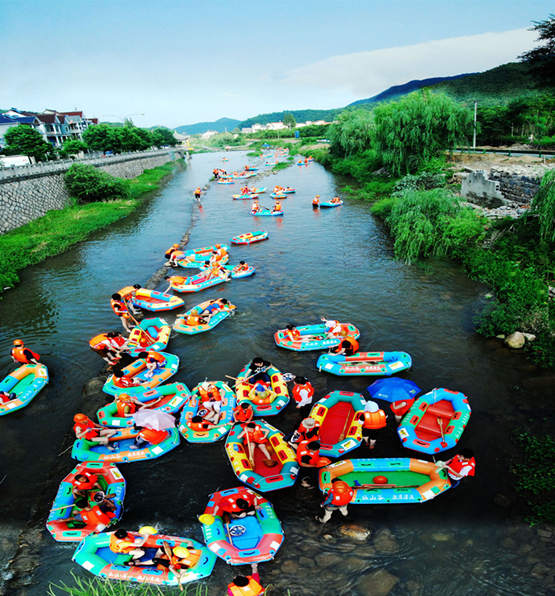 浙江杭州余杭仙山谷激浪漂流门票(含景区中巴车)