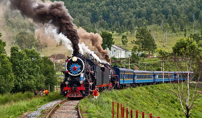热门路线 贝加尔湖 湖复古蒸汽小火车/电气小火车车票(电子票 免打印