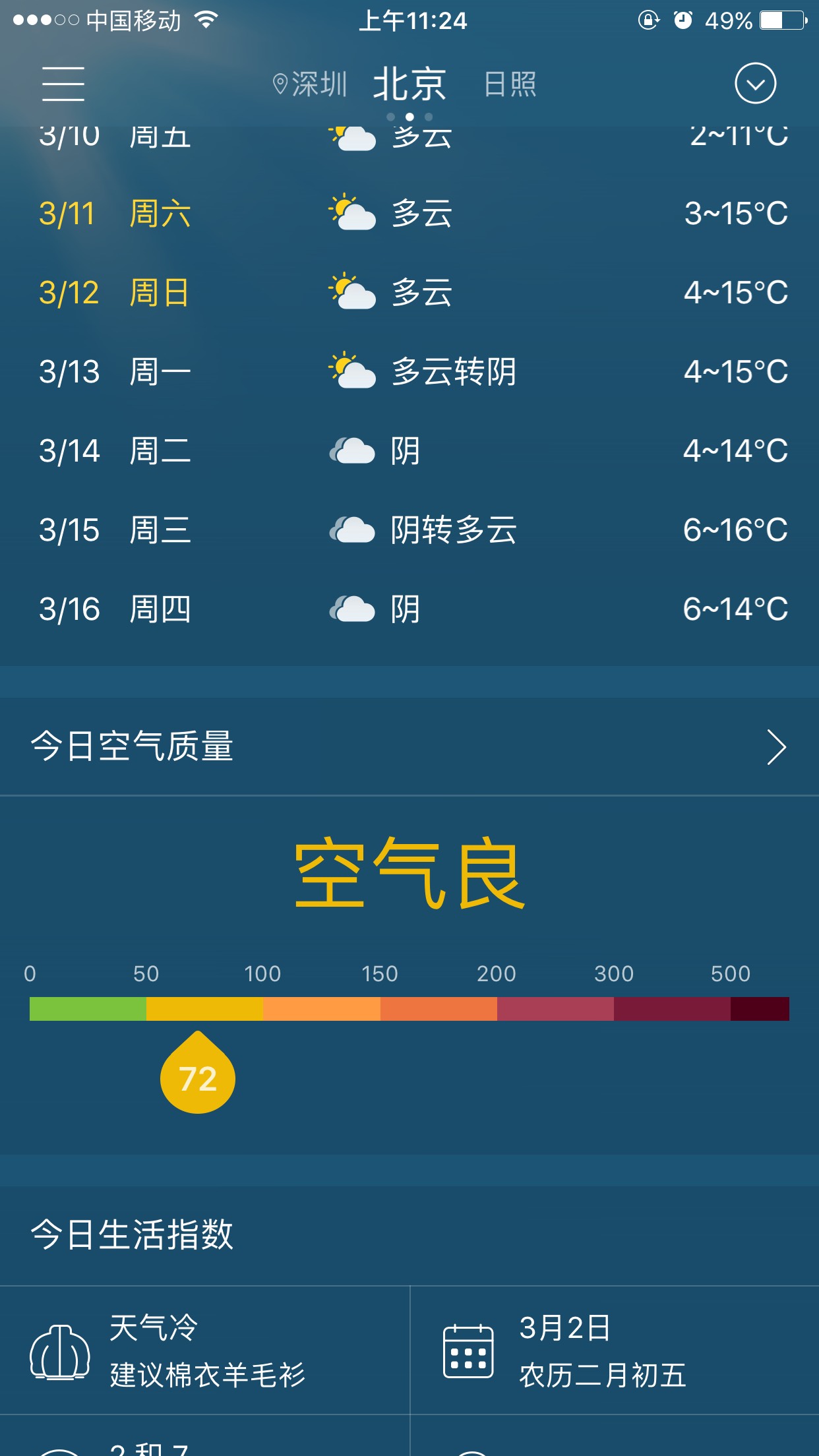 3月中北京天气如何 马蜂窝