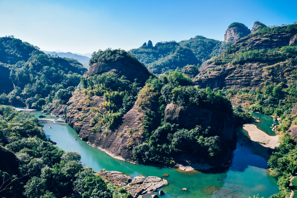 【武夷山景点图片】天游峰景区(武夷.