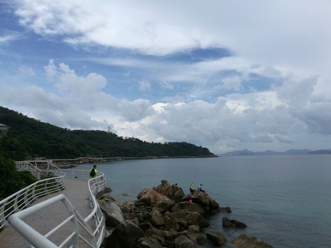 深圳最美海滨栈道,背仔角海滨栈道