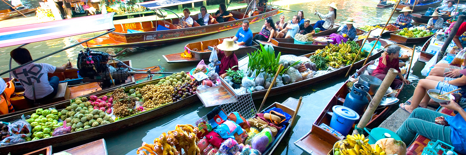 曼谷丹嫩沙朵水上市场一日游记