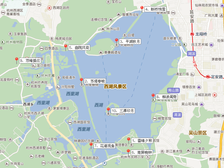 西湖十景有哪些怎么赏这才是正确姿势
