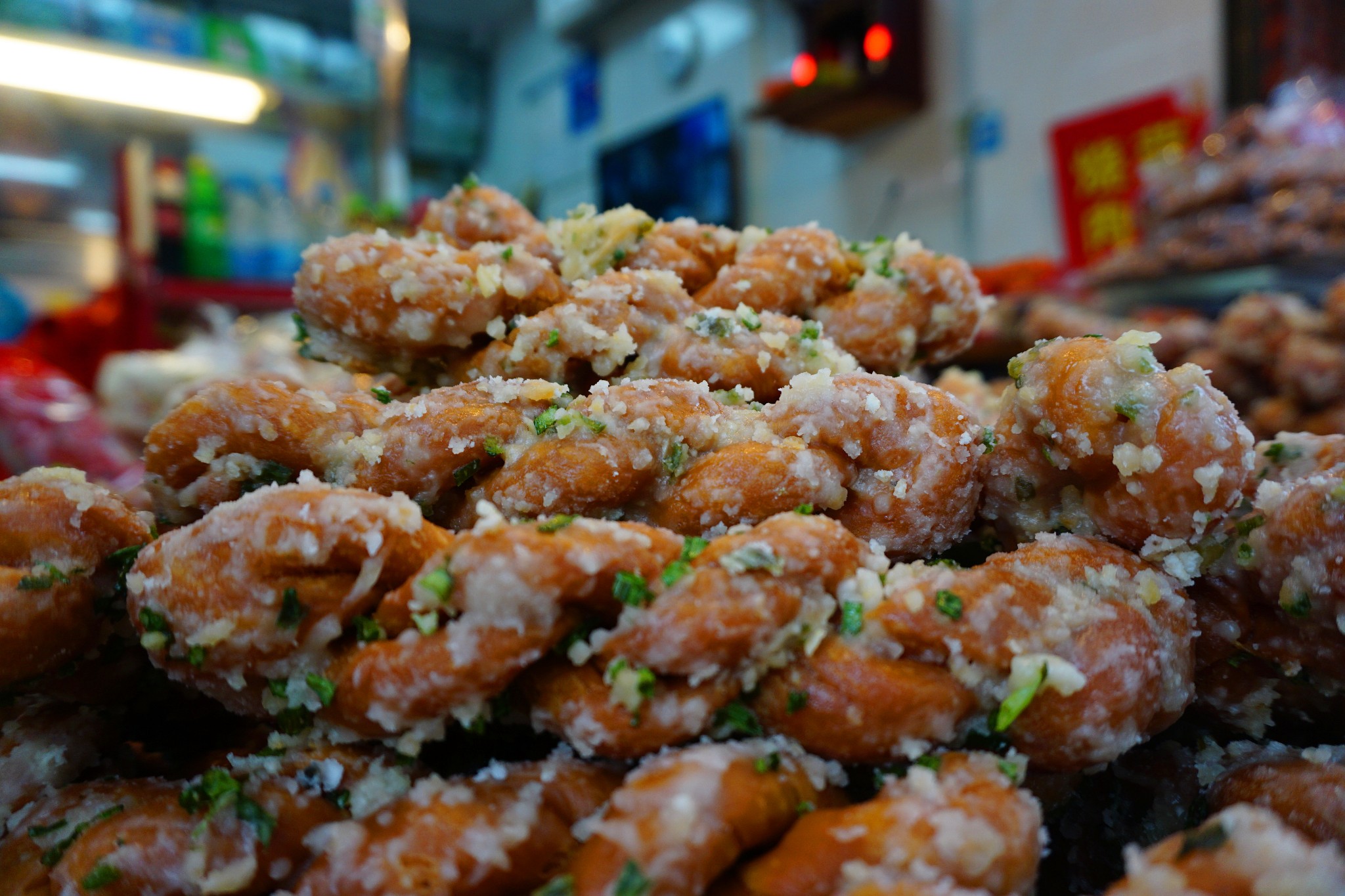 三,古早滋味 蒜蓉枝,就是蒜蓉味的麻花