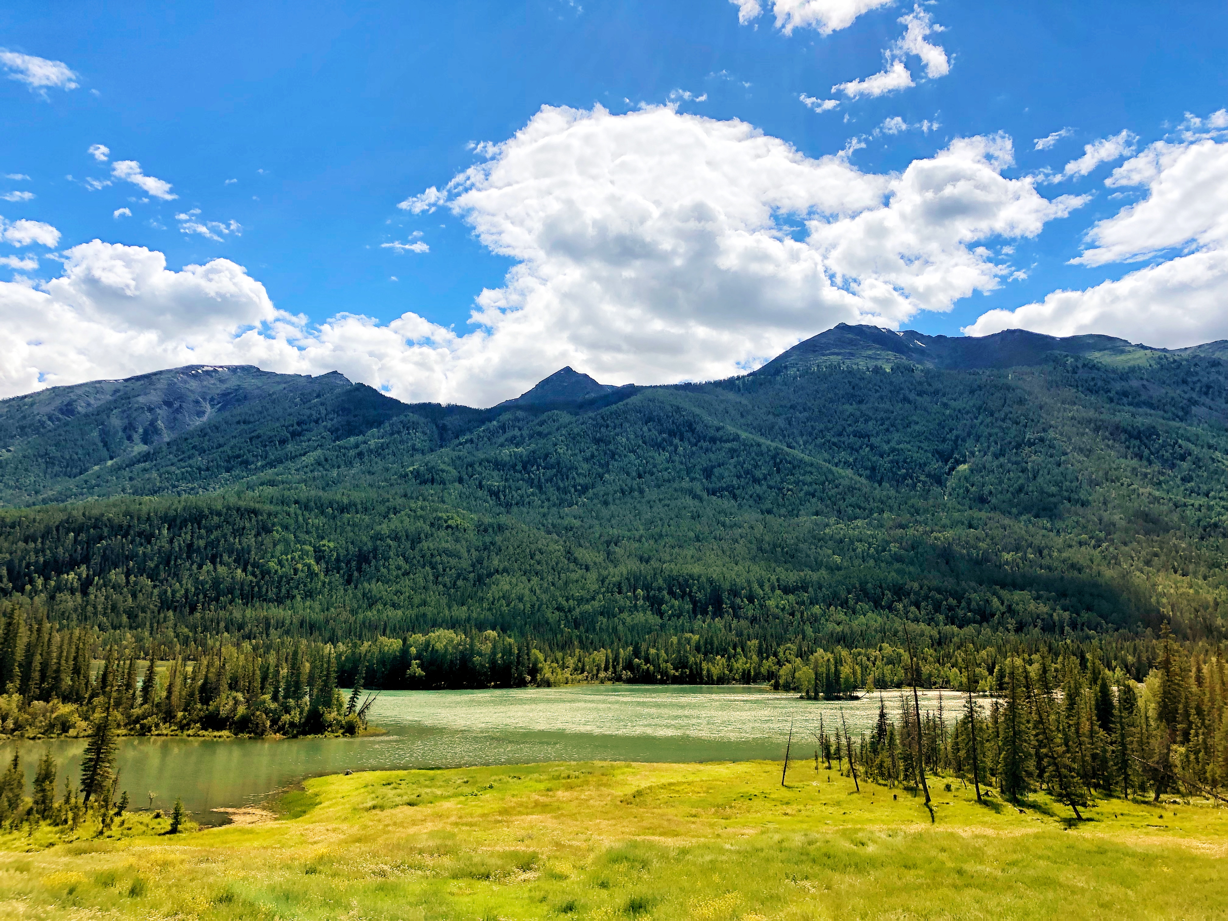 赛里木湖的风景秀丽 果子沟大桥的宏伟壮观 3977公里的霍尔果斯口岸