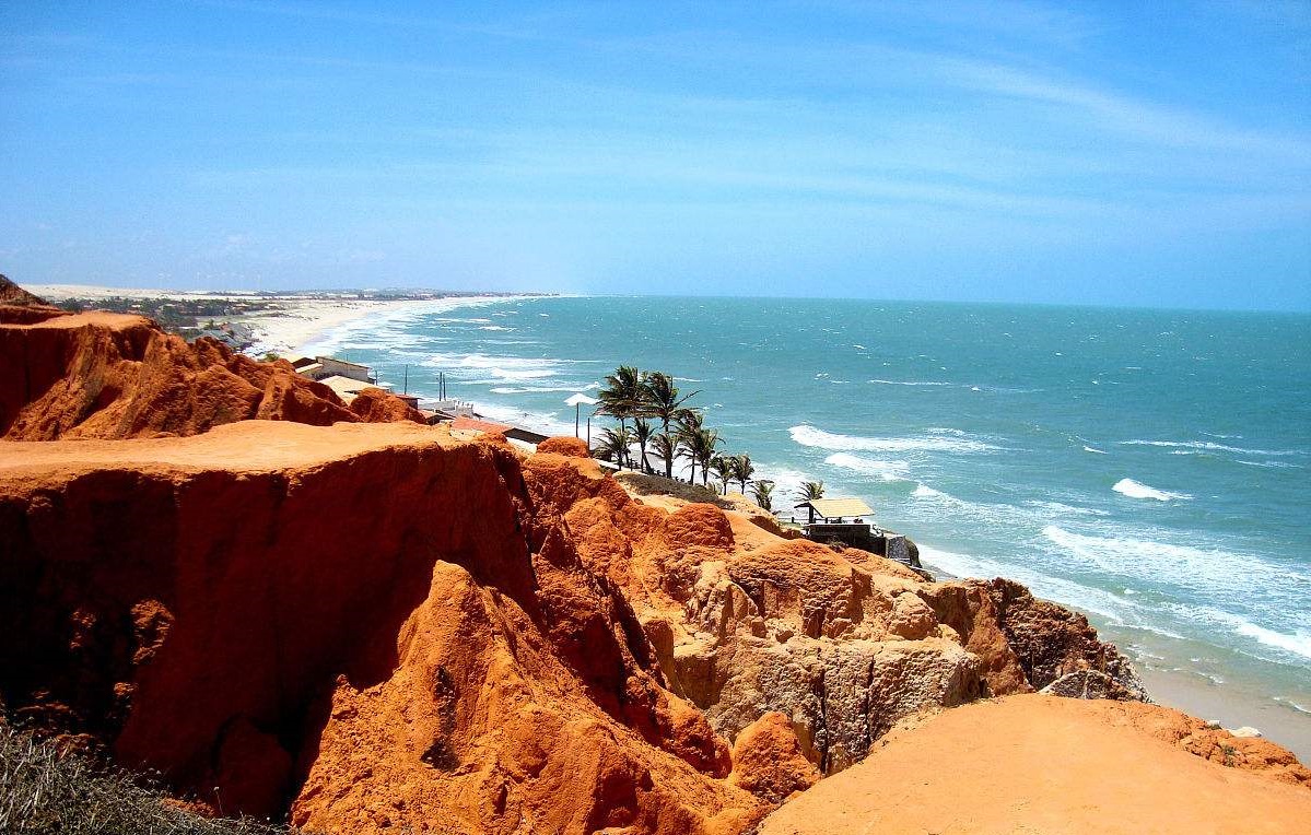 巴西福塔莱萨莫罗布兰科morrobranco贝贝里比beberibe悬崖一日游专业