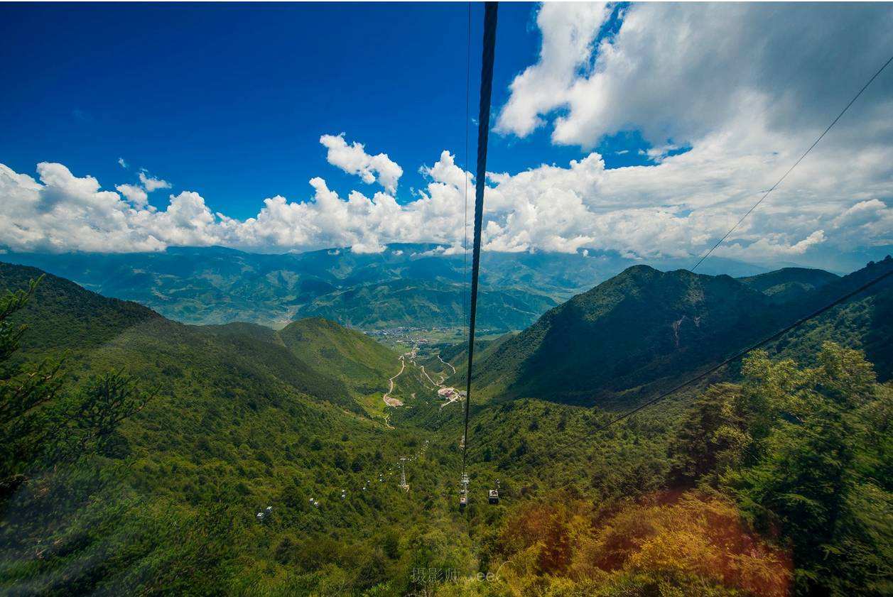 涼山螺髻山往返索道票/保持完整的第四紀古冰川天然博物館