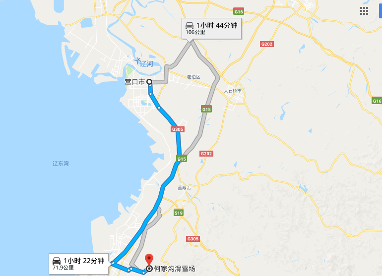 夥伴,沿市府路和博文路開往西市區的305國道,開往鮁魚圈區的山海大道