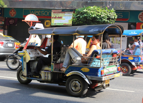 清迈交通方式-突突车】