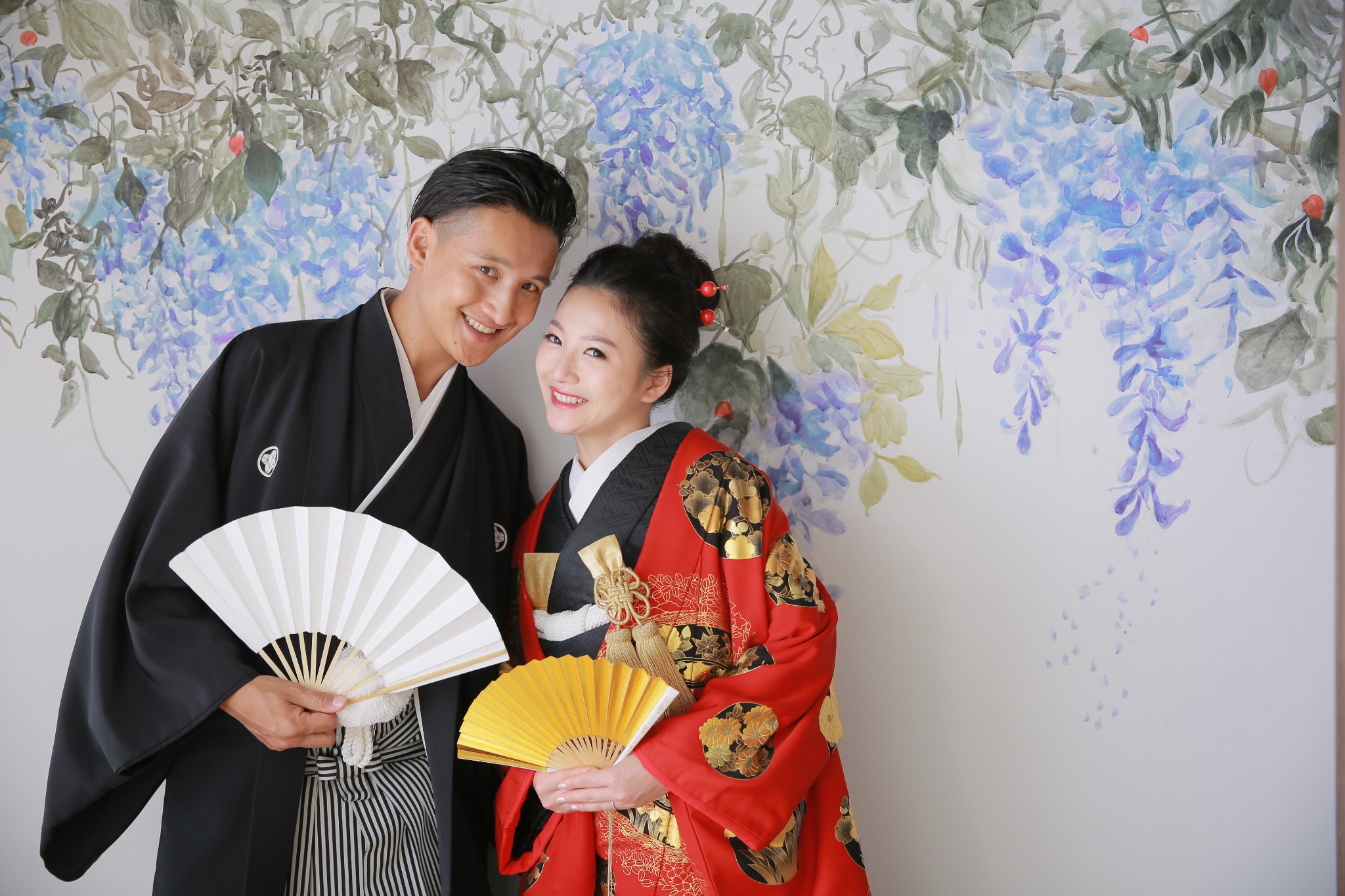 我的第四套结婚照日本新宿和服结婚照