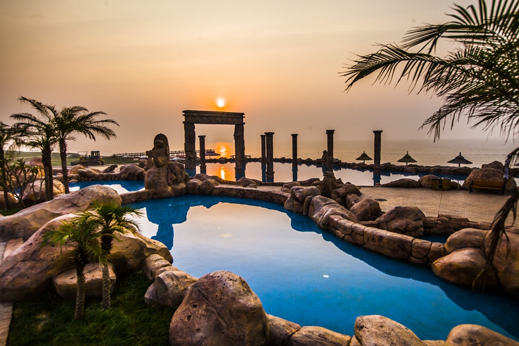 秦皇岛北戴河渔岛海洋温泉景区菲奢尔海景温泉电子门票