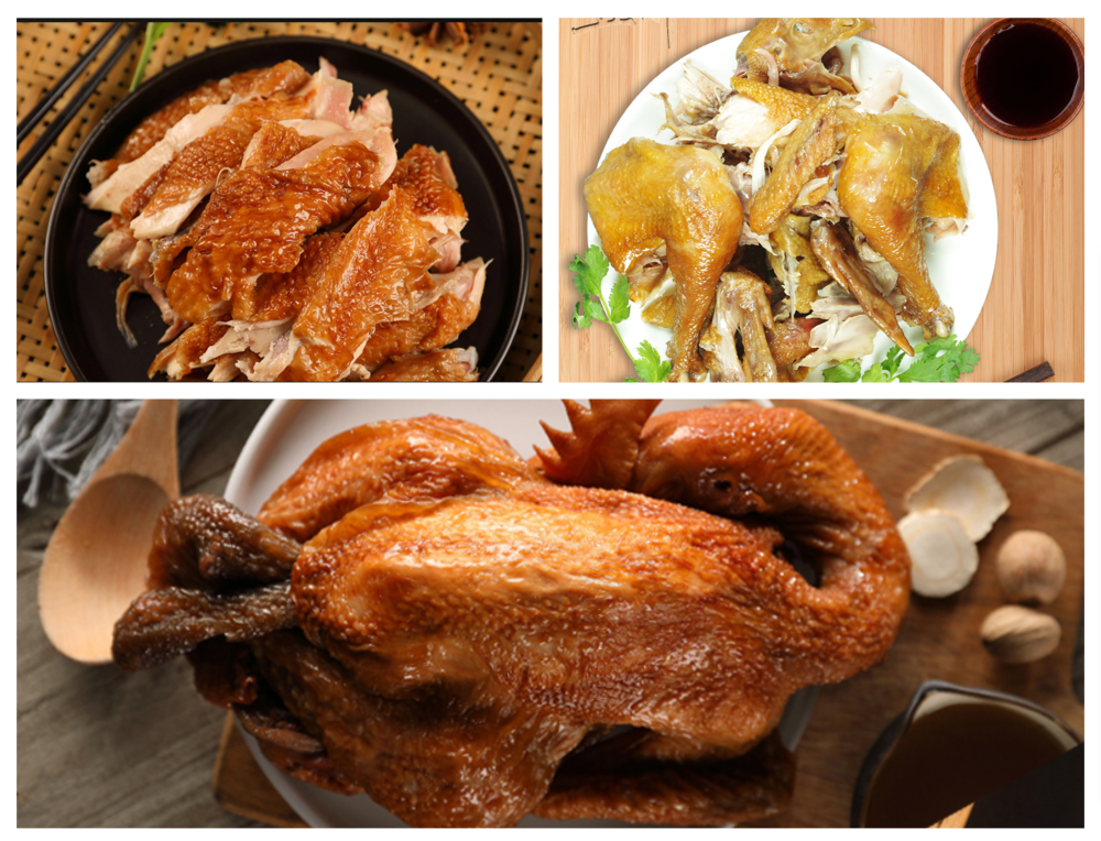 符离集烧鸡  符离集烧鸡是安徽省宿州市的特色传统名菜,因原产于符离