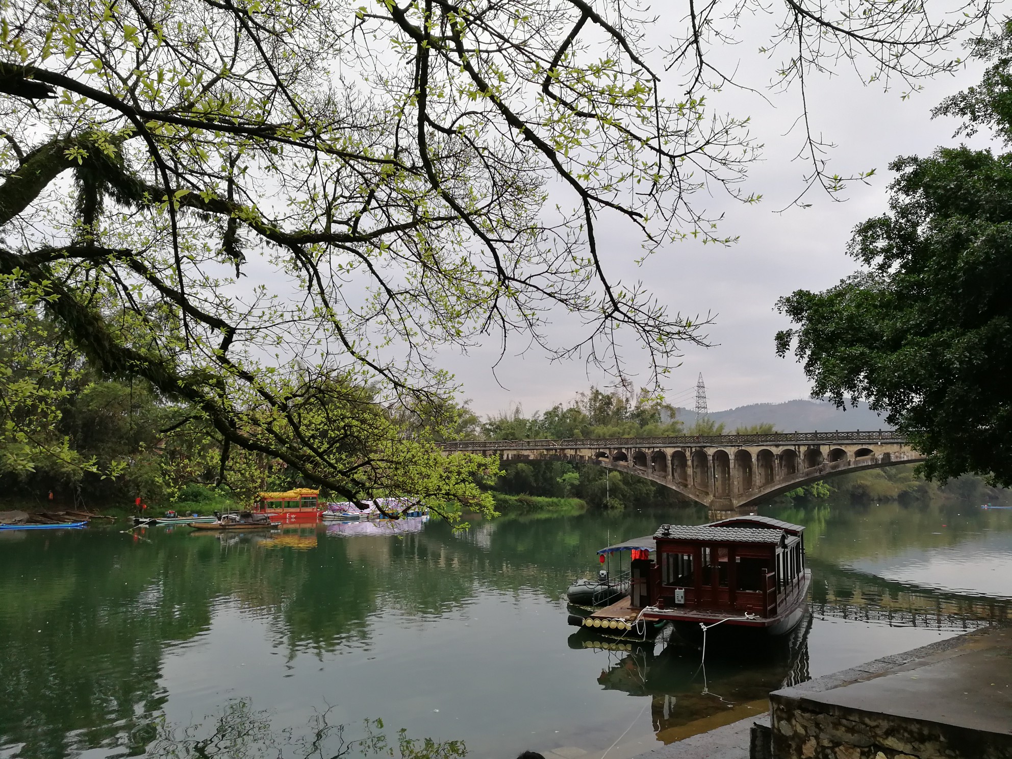 17今天去鹿寨發現一個很好的旅遊線路,就是中渡古鎮線路,距離柳州市80