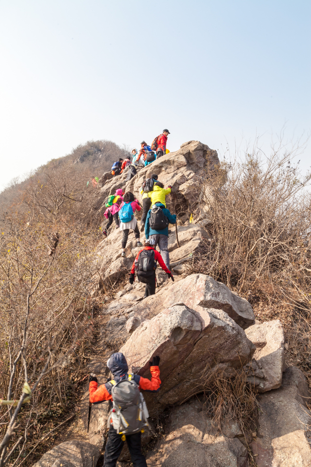 行走在山顶上,镇江高骊山攻略篇