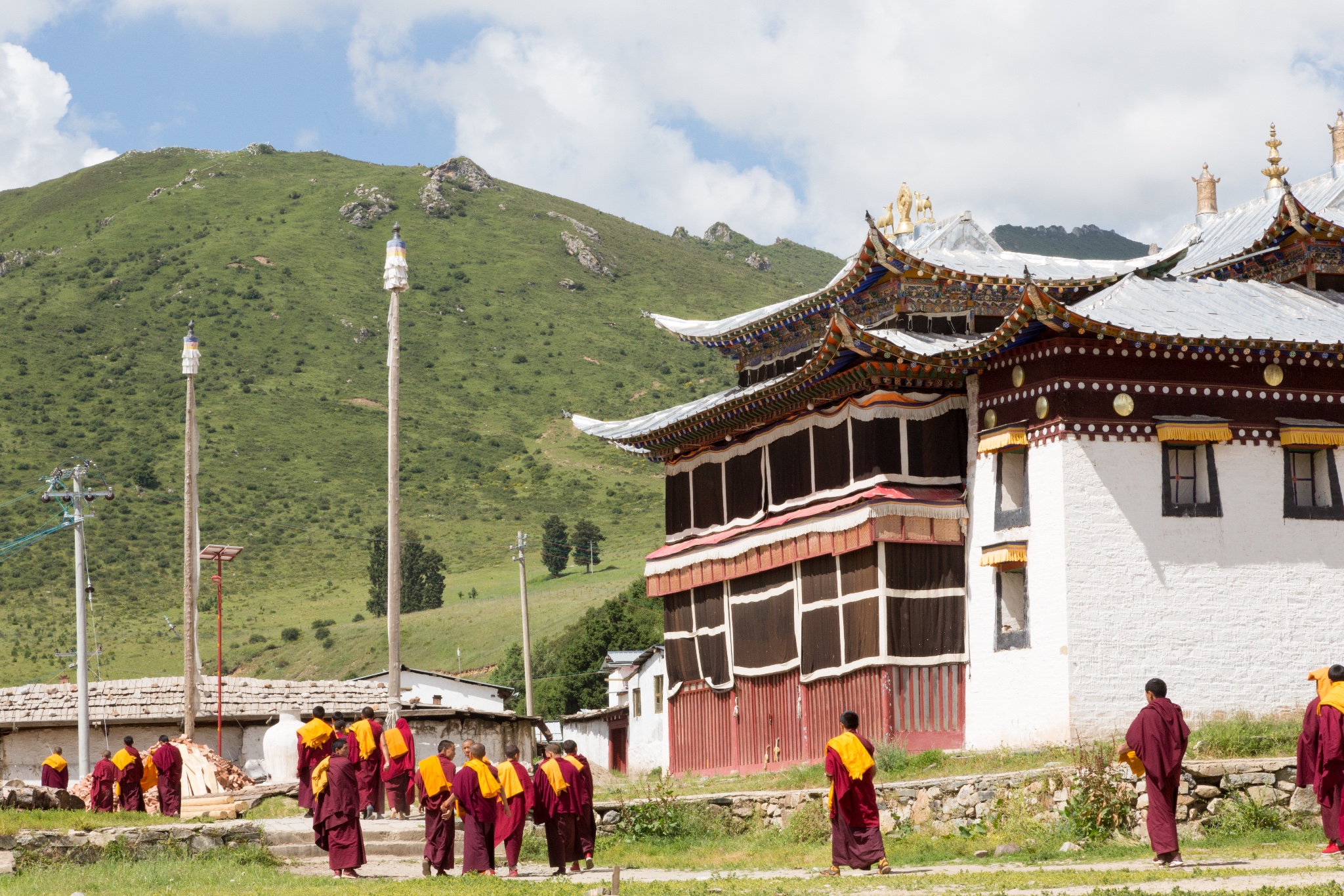 Langmu Temple, Gansu