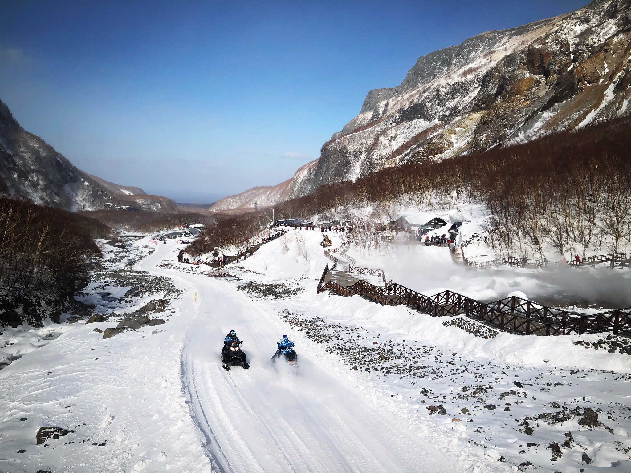 【撫松景點圖片】長白山天池雪滑雪場