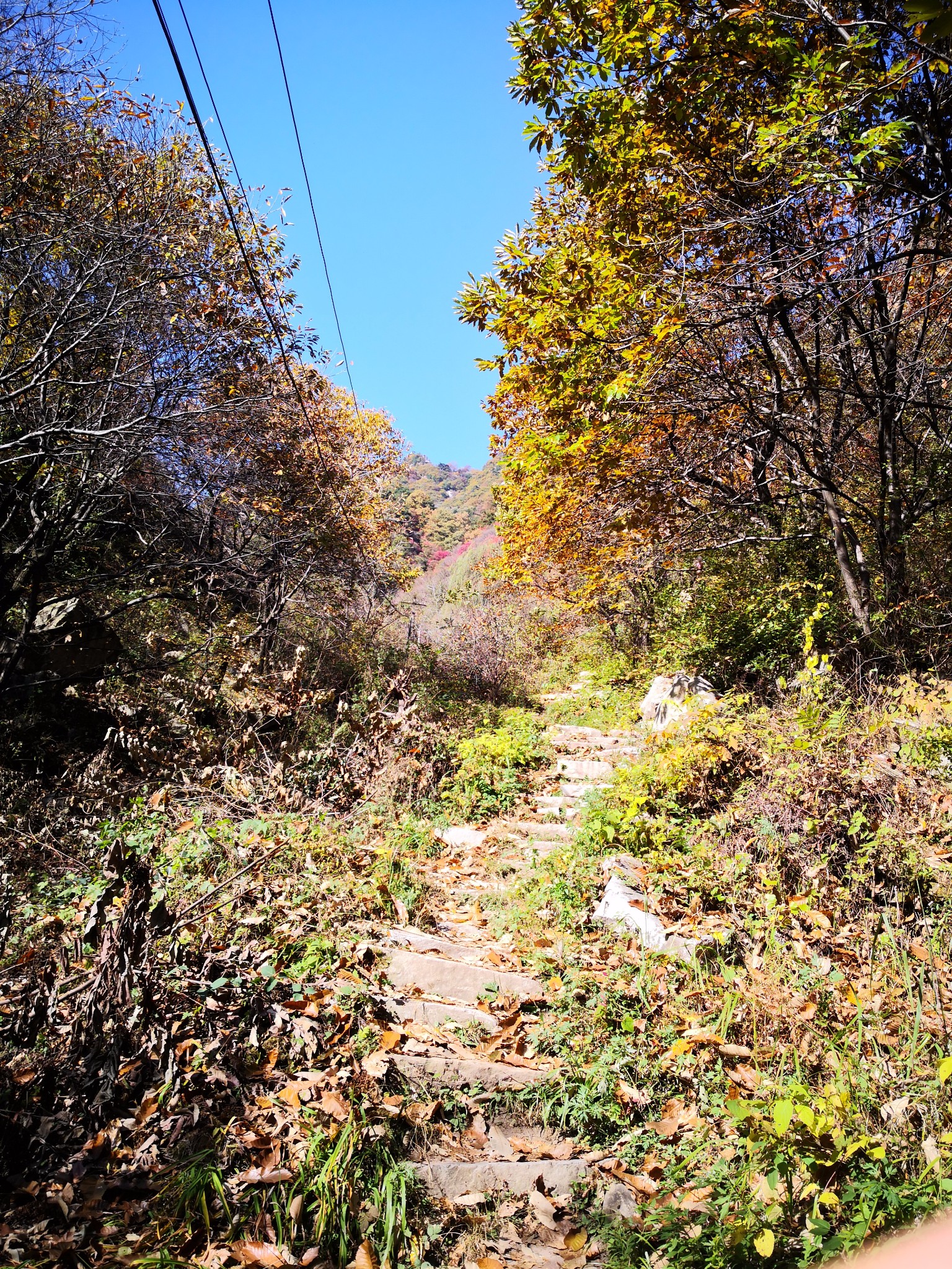 西岔沟上山眺望南五台