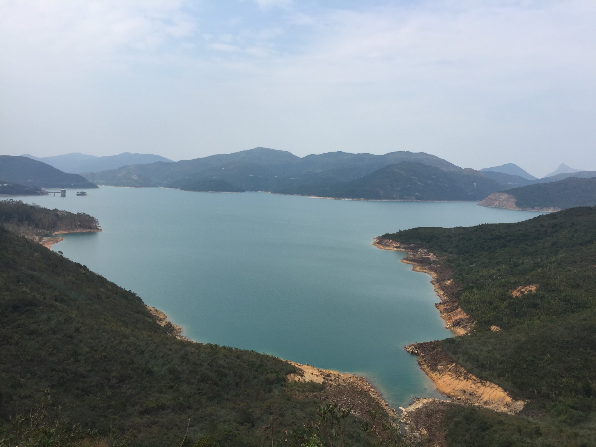 "万宜水库",无滤镜也能美上天的香港西贡