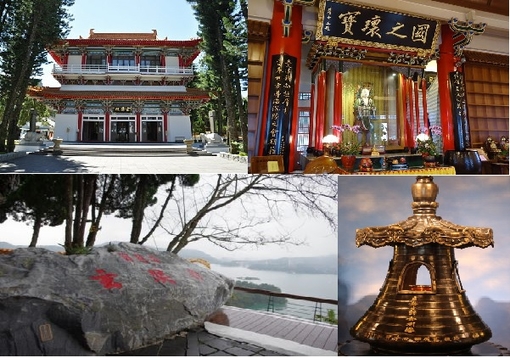 博览台中日月潭景观人文深度环湖包车1日游日月潭游船伊达邵老街玄奘