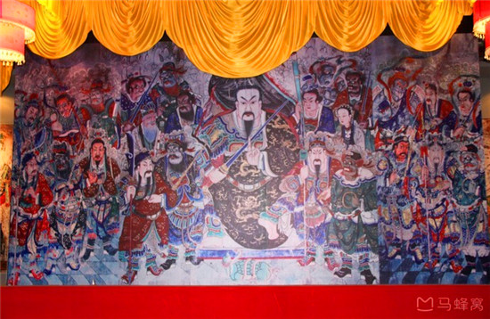 景点内设有蔚县寺庙壁画艺术馆.