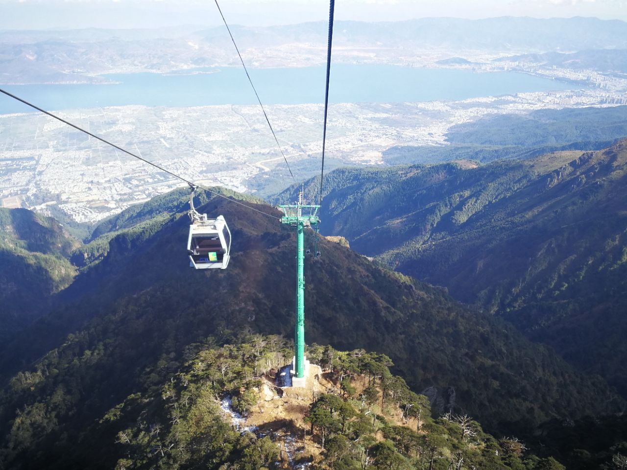 苍山大索道