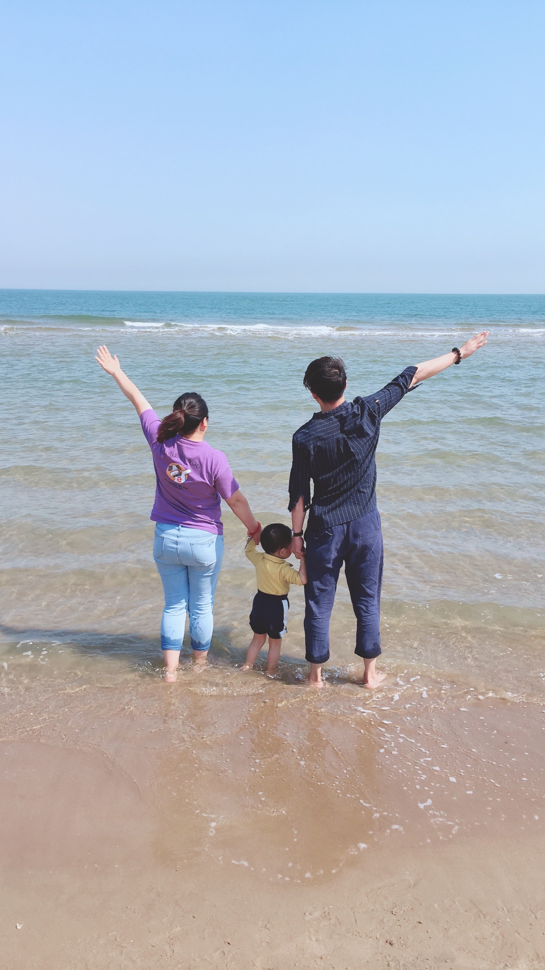 一家三口第一次出去玩_游记