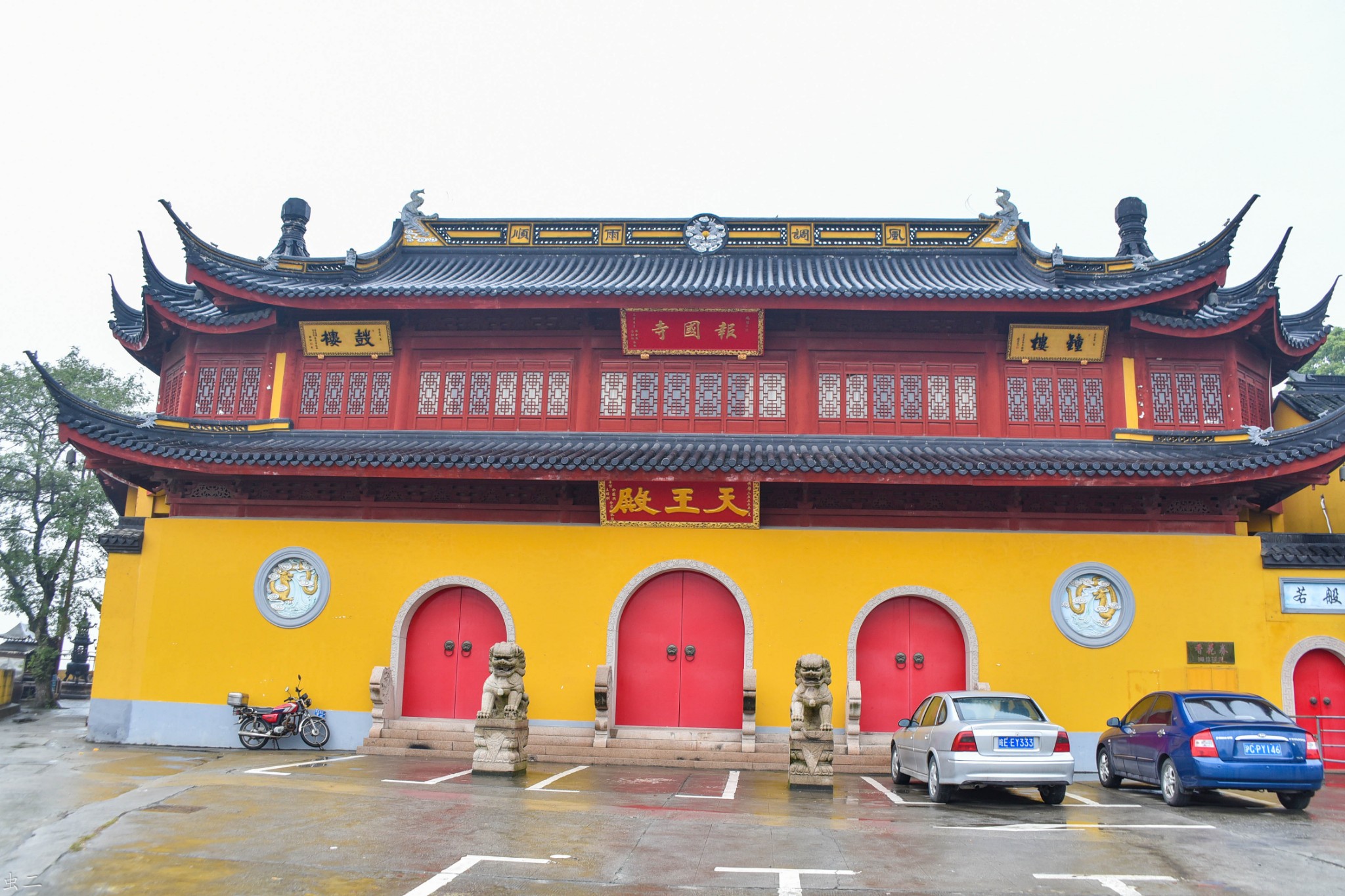 上海 报国寺 关王庙_游记