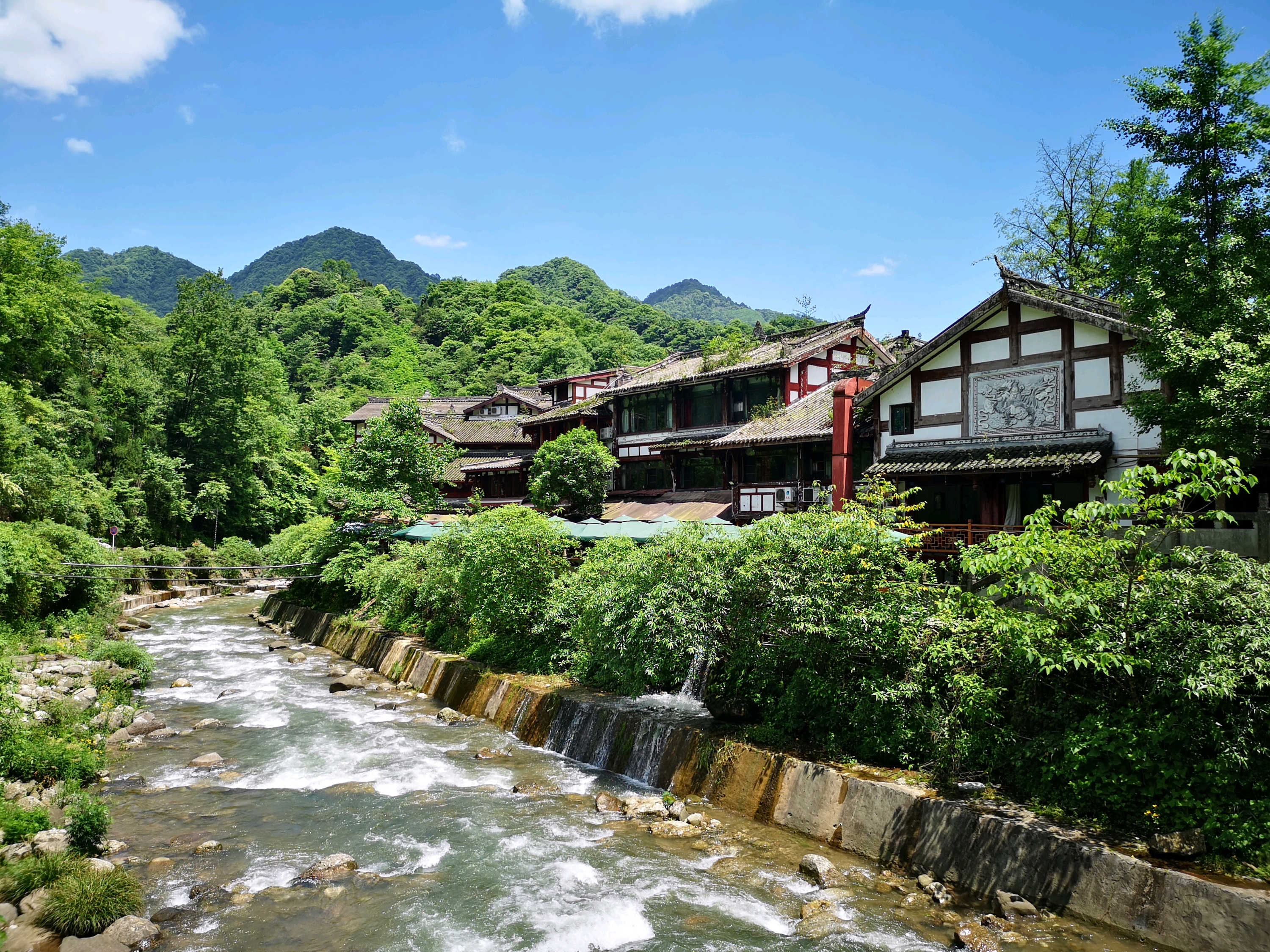 【都江堰景点图片】泰安古镇