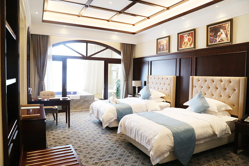 住宿以泉养心温暖冬季小镇周边白石山/十瀑峡/仙人峪人气景点(赠送