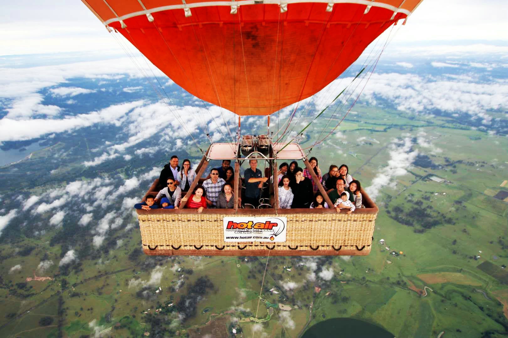 澳洲旅行日记(五)——乘坐热气球空中飞行(12月22日)