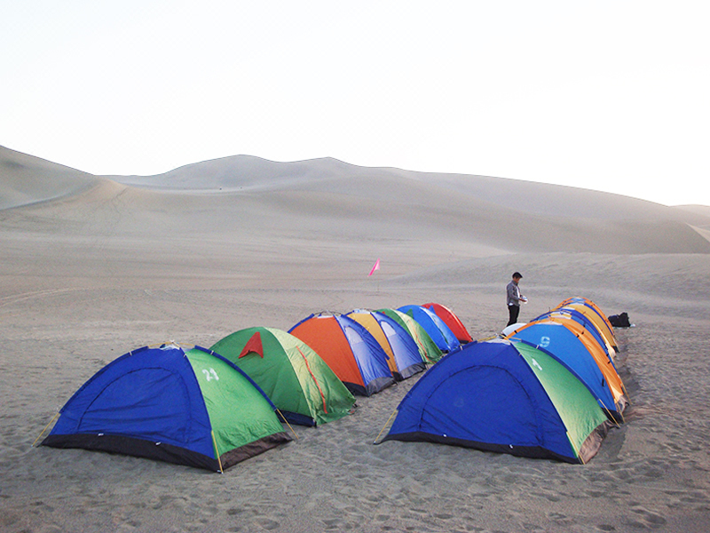 敦煌印象千寻户外沙漠露营基地