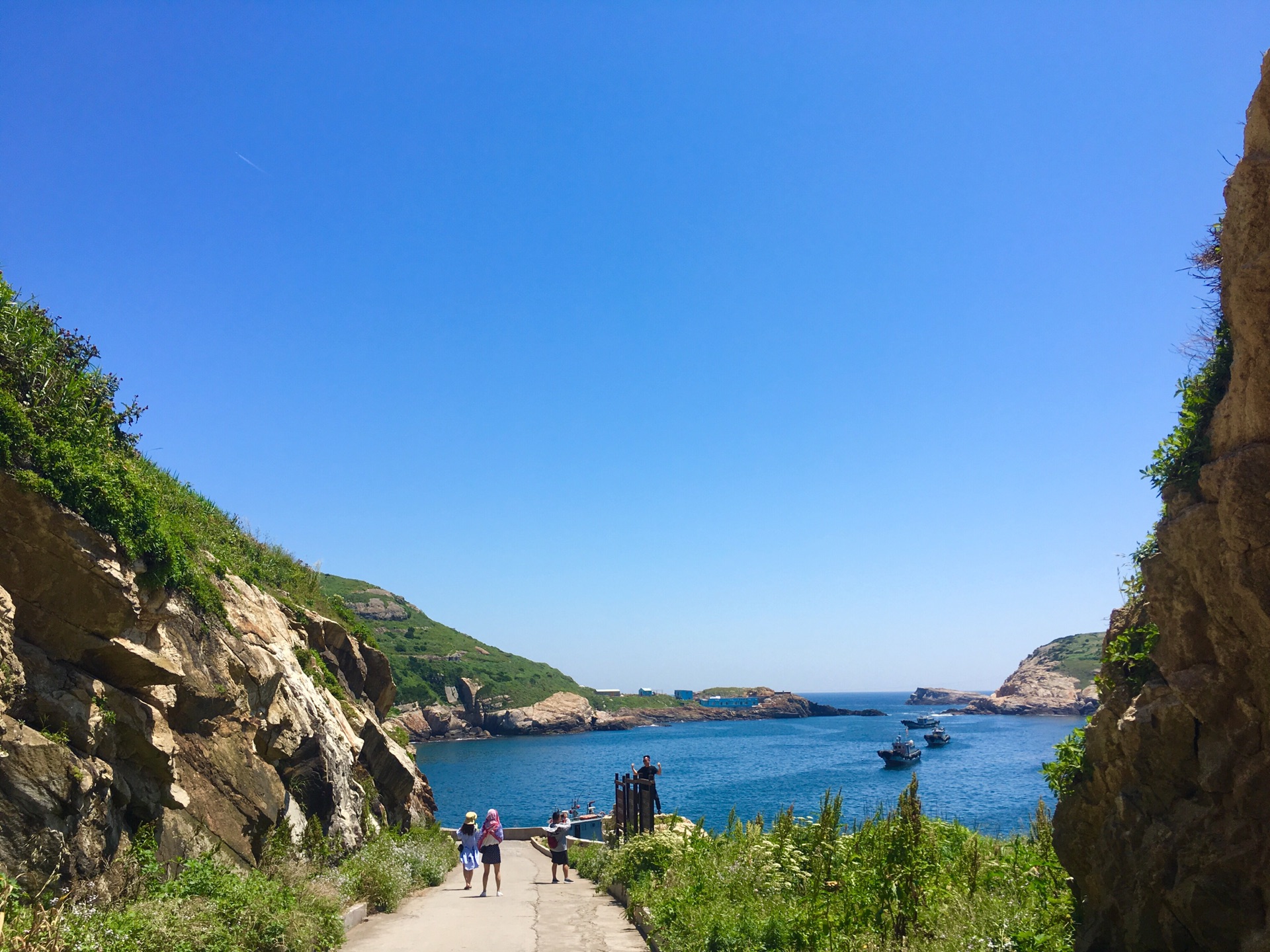 用圖片記錄漁山島之行