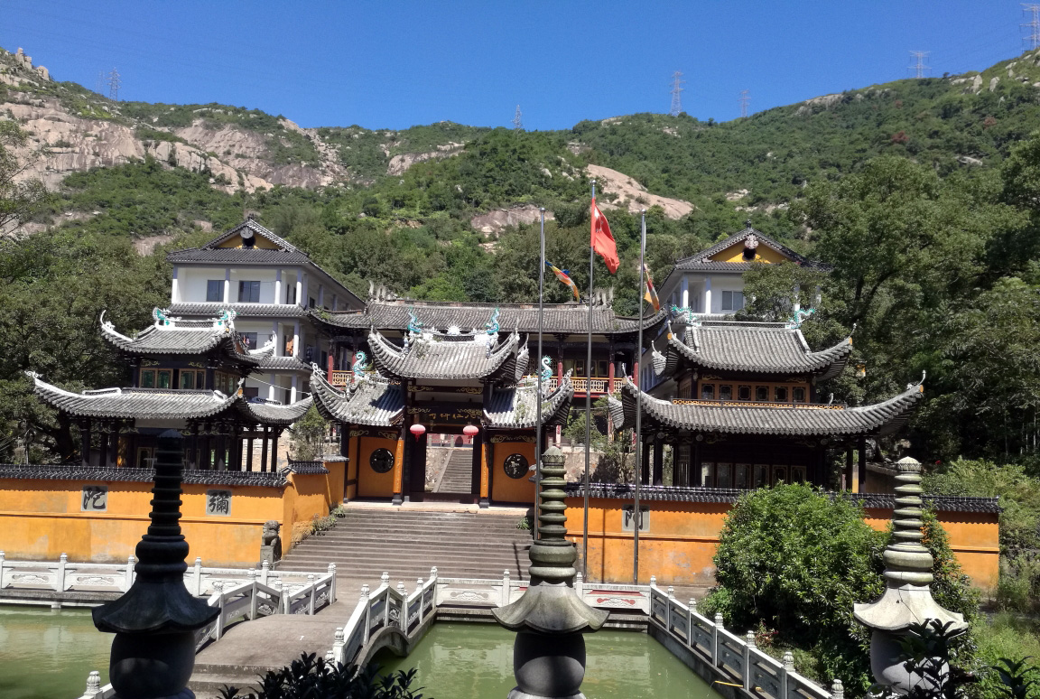 天柱寺风景区温州图片