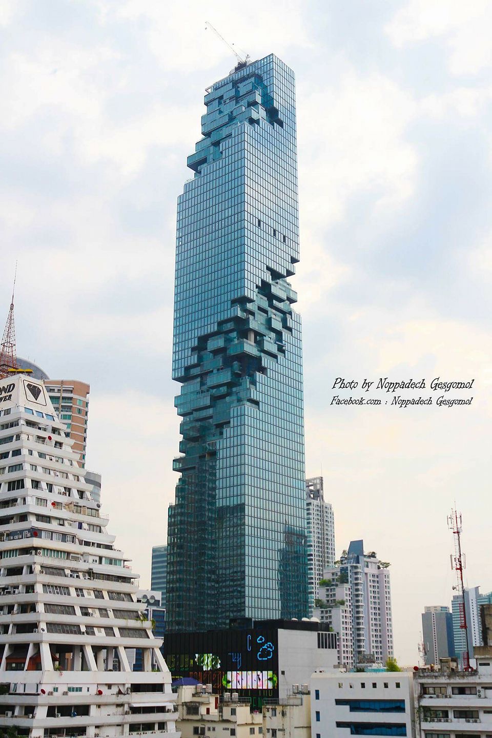 泰国第一高楼,曼谷mahanakhon大厦成新地标