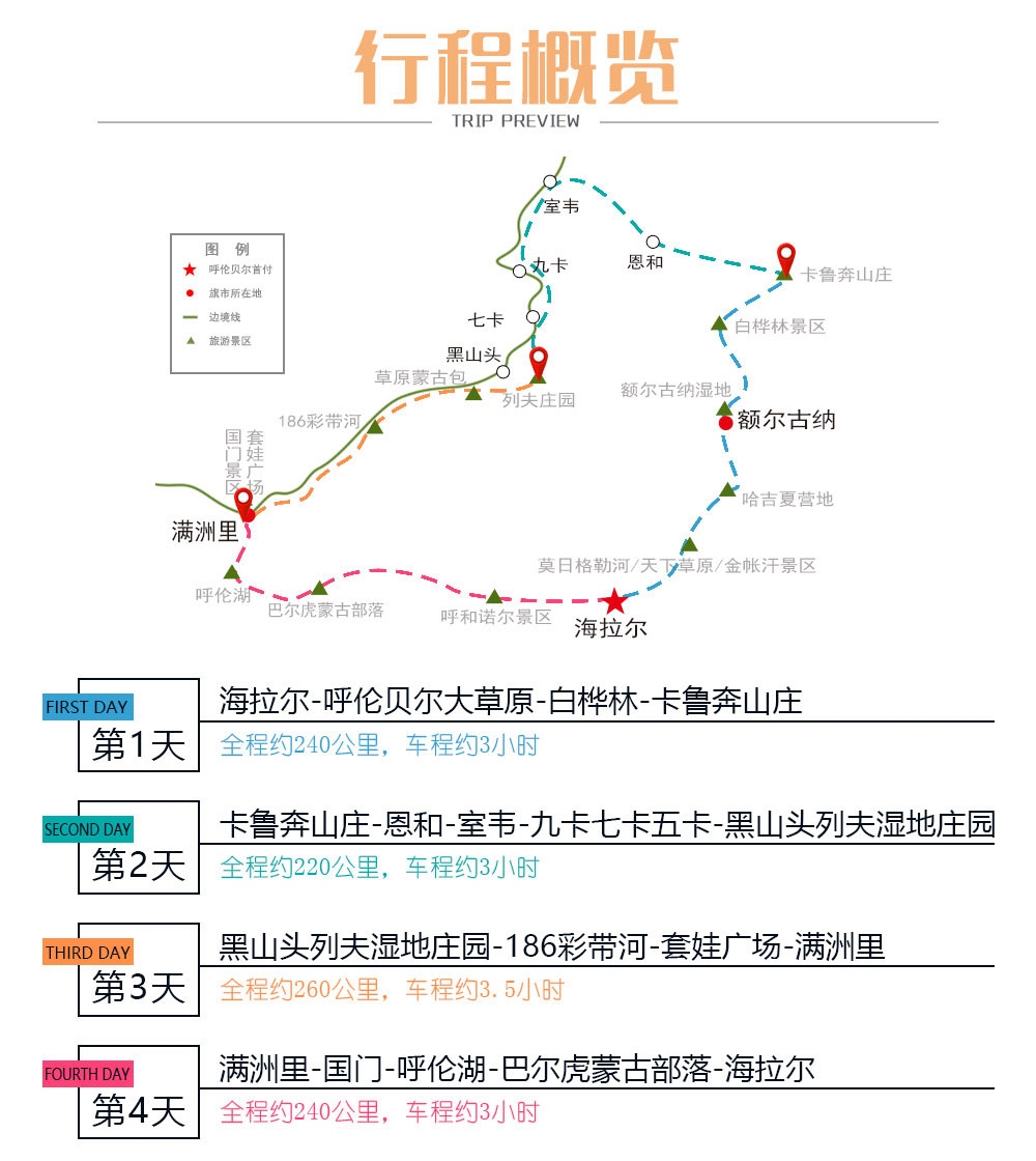 呼伦贝尔大草原房车自驾/包车旅游干货及线路攻略推荐