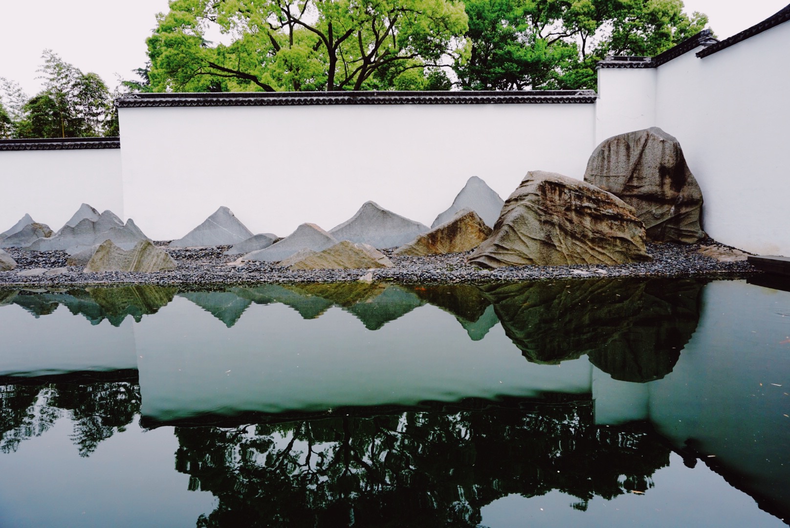 片石假山(苏州博物馆)