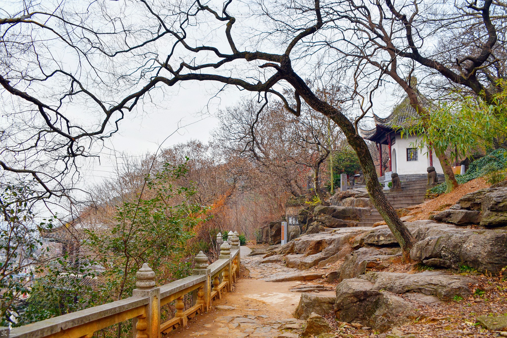 盱眙第一山国家森林公园 玻璃泉 西域寺 龙山寺 4a