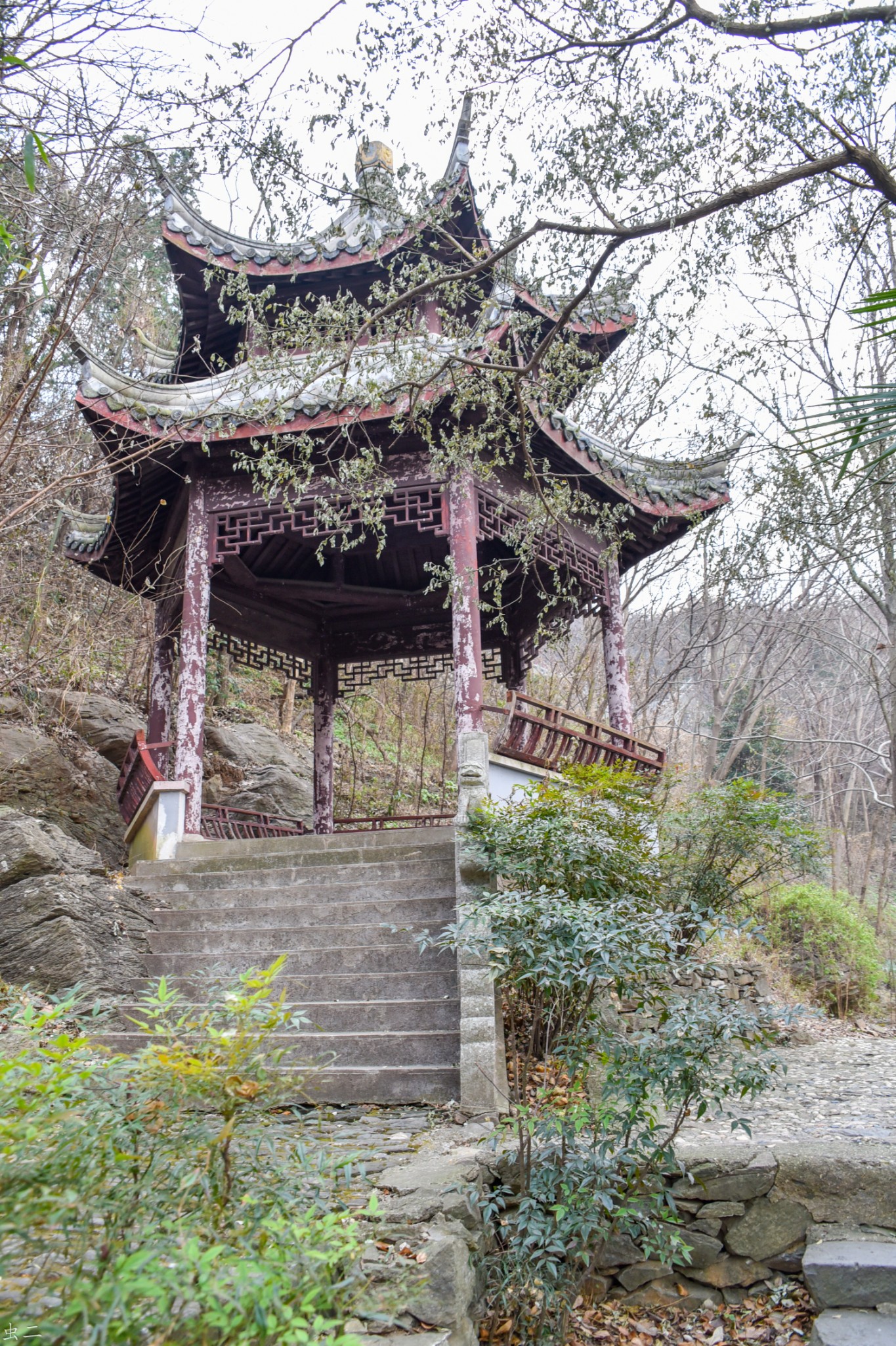 盱眙第一山国家森林公园 玻璃泉 西域寺 龙山寺 4a