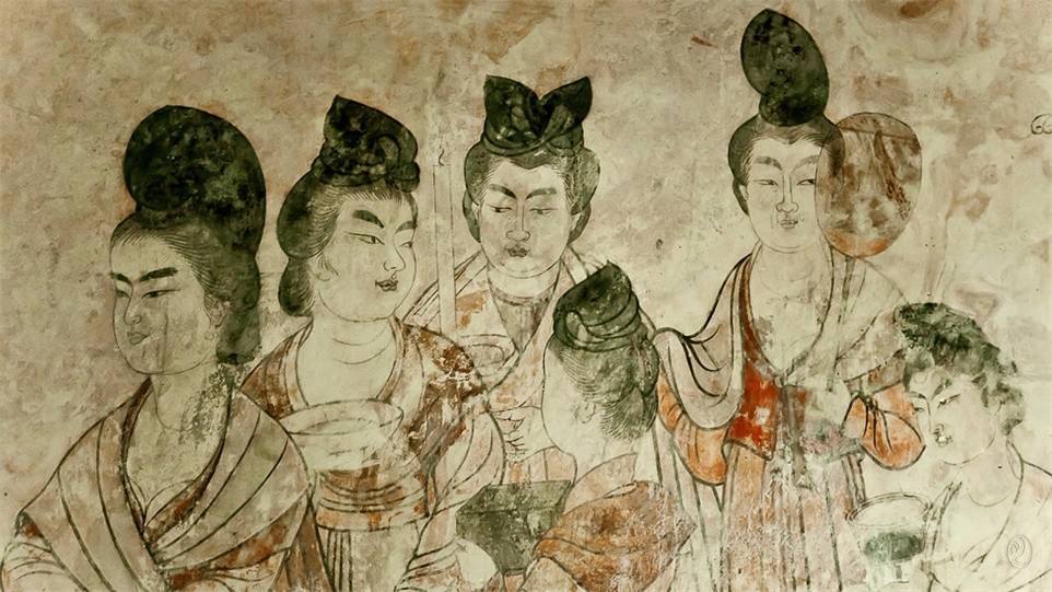              ▲永泰公主墓中的