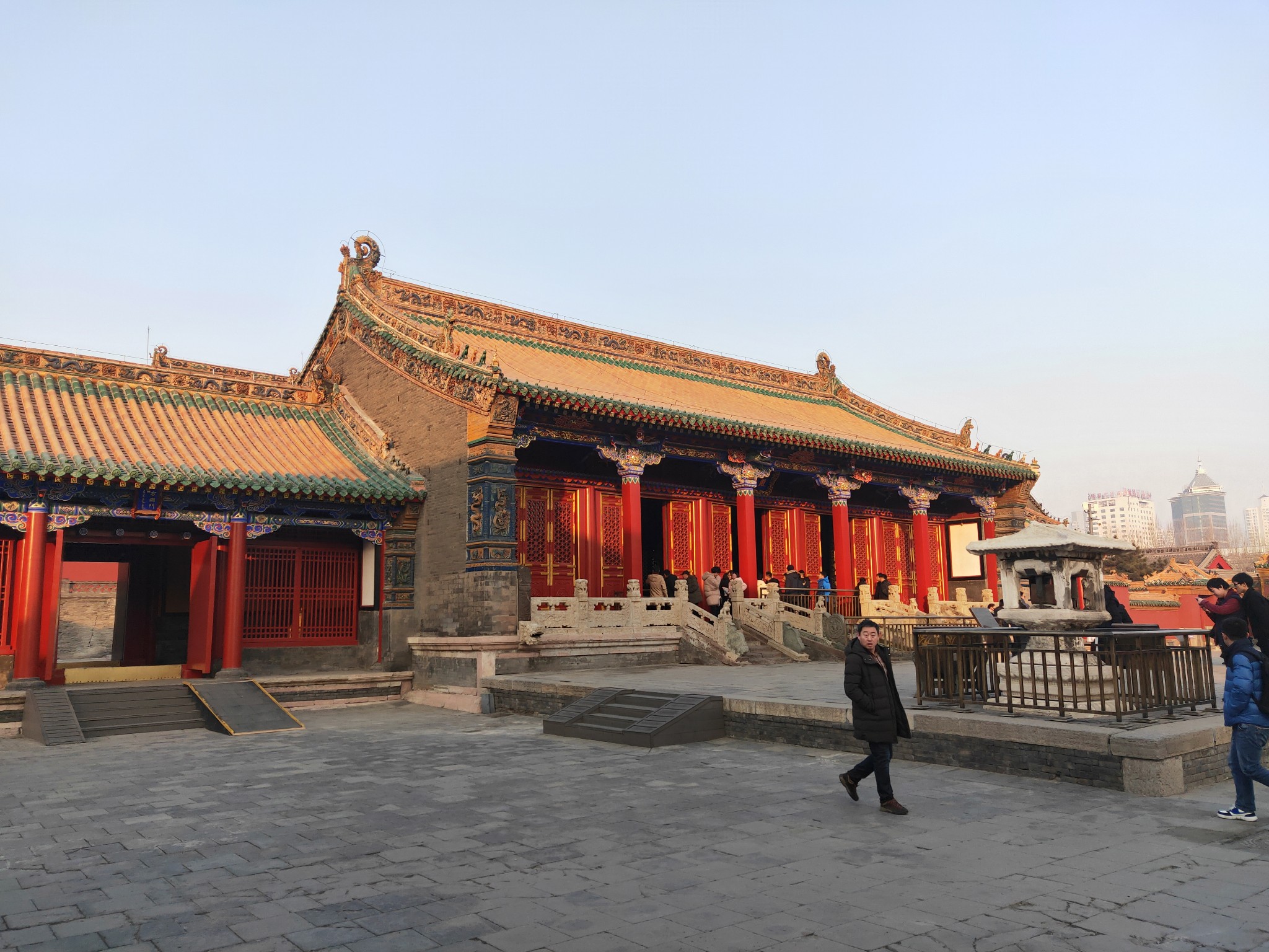     图31  硬山顶式样的沈阳故宫