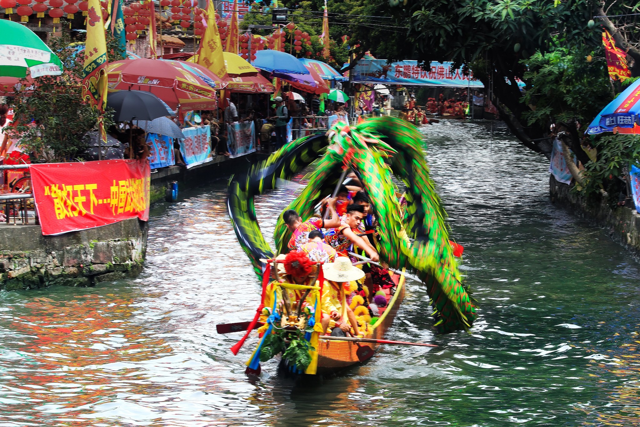 佛山南海4大龙舟赛,带你解锁龙舟的速度与激情
