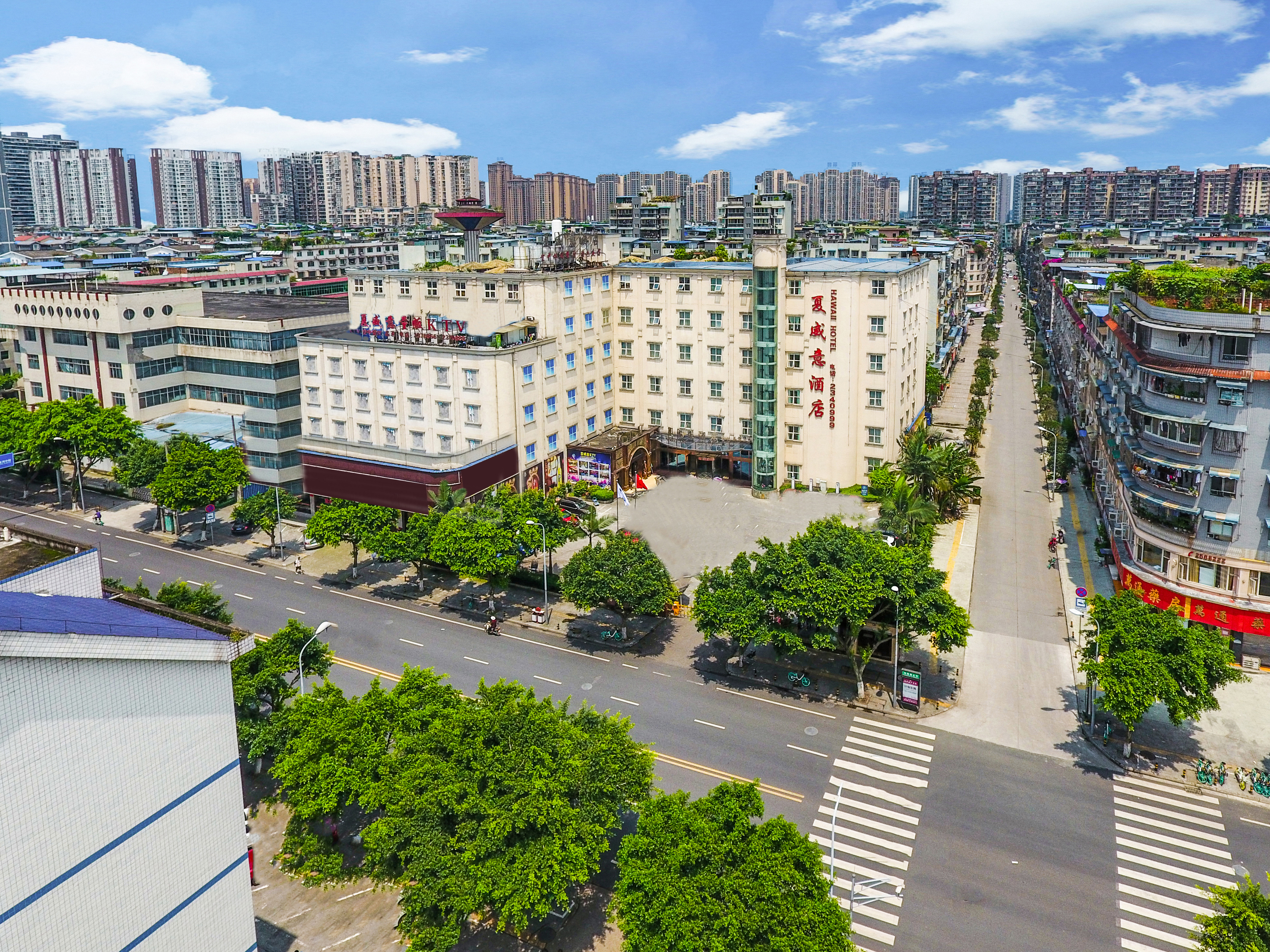 夏威意酒店(乐山嘉兴路美食街店)