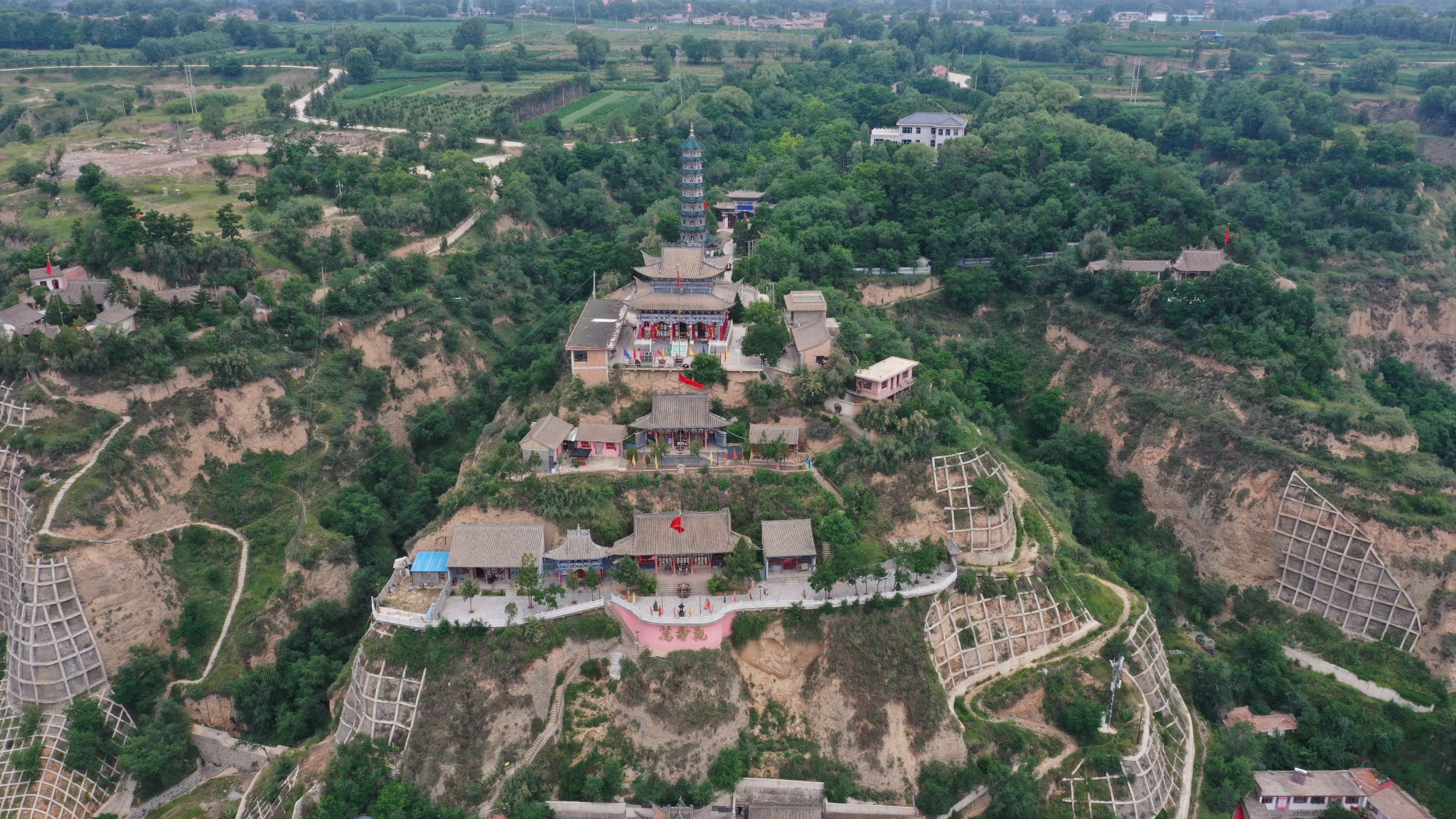 河州八景之一万寿观_游记