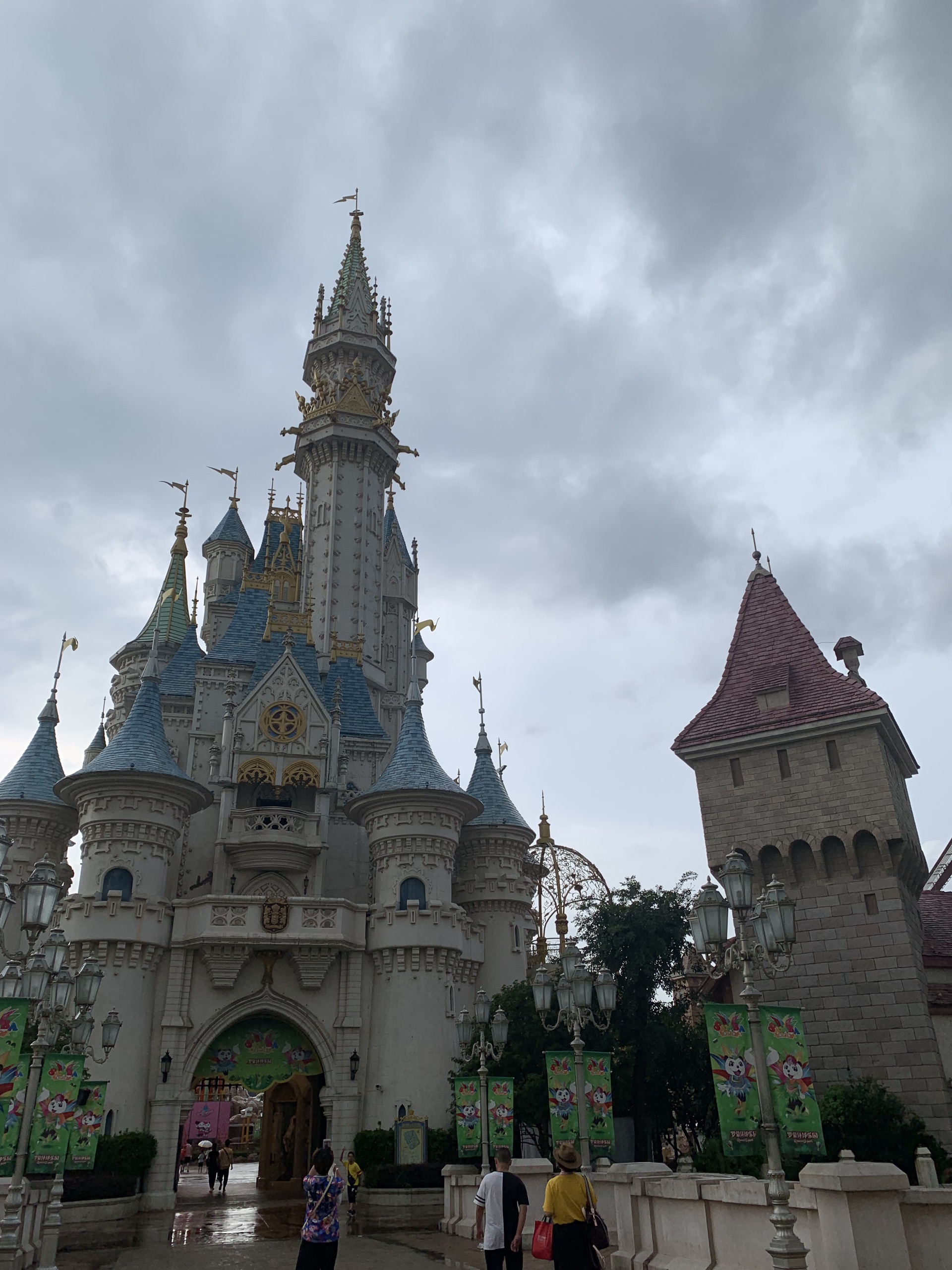 超级城堡激光秀