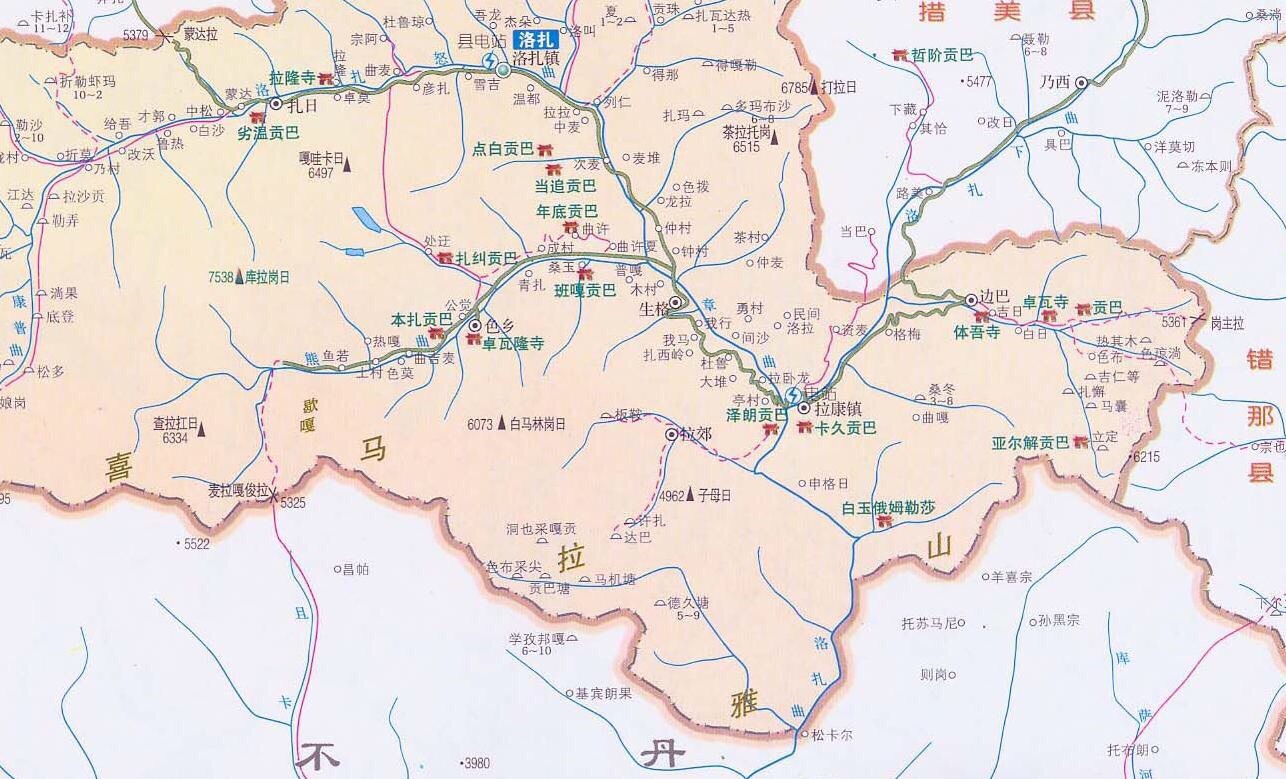 惊魂洛扎大峡谷(西藏库拉岗日行走之四)